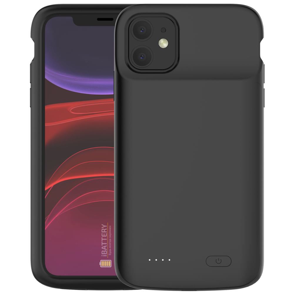 

Чехол аккумулятор iBattery для iPhone 11 5000 mAh black