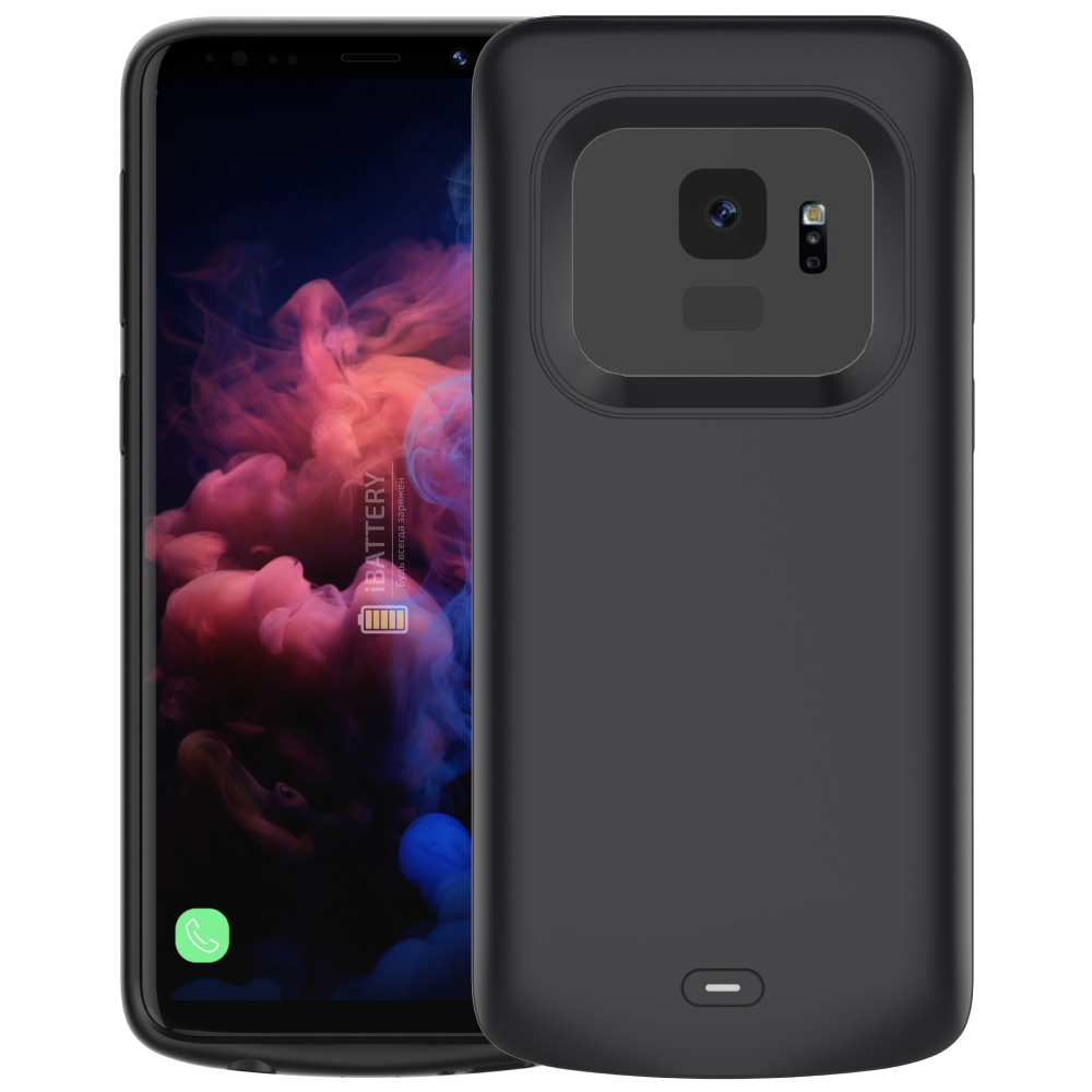 

Чехол аккумулятор iBattery для Samsung S9 4700 mAh black