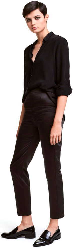 

Брюки H&M 2hm044400105 38 Черные