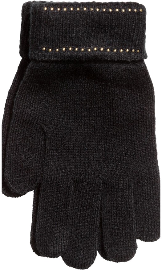 

Перчатки H&M 2hm052200272 Черные