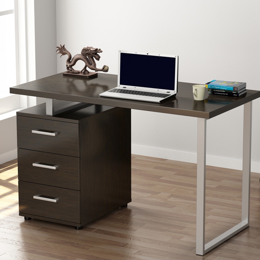 

Стіл письмовий L-27 LOFT design венге темний