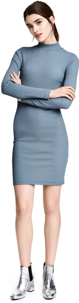 

Платье H&M 2hm053300143  Серое, Платье H&M 2hm053300143 42 Серое