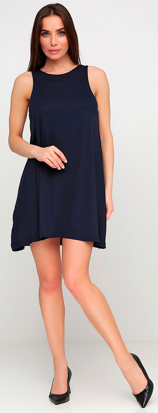

Платье H&M 2hm053300198  Темно-синее, Платье H&M 2hm053300198 XS Темно-синее