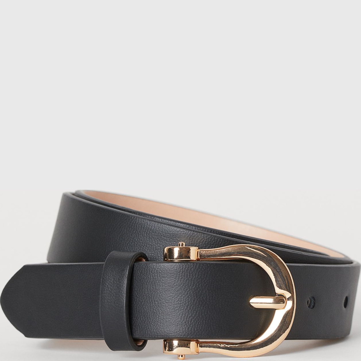 

Женский ремень кожаный H&M 453358sm M 105 см Черный