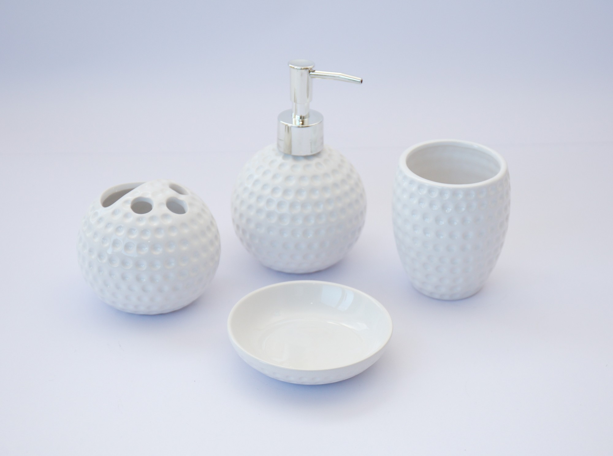 

Набор для ванной Ceramic Set 4 керамических предмета 32749