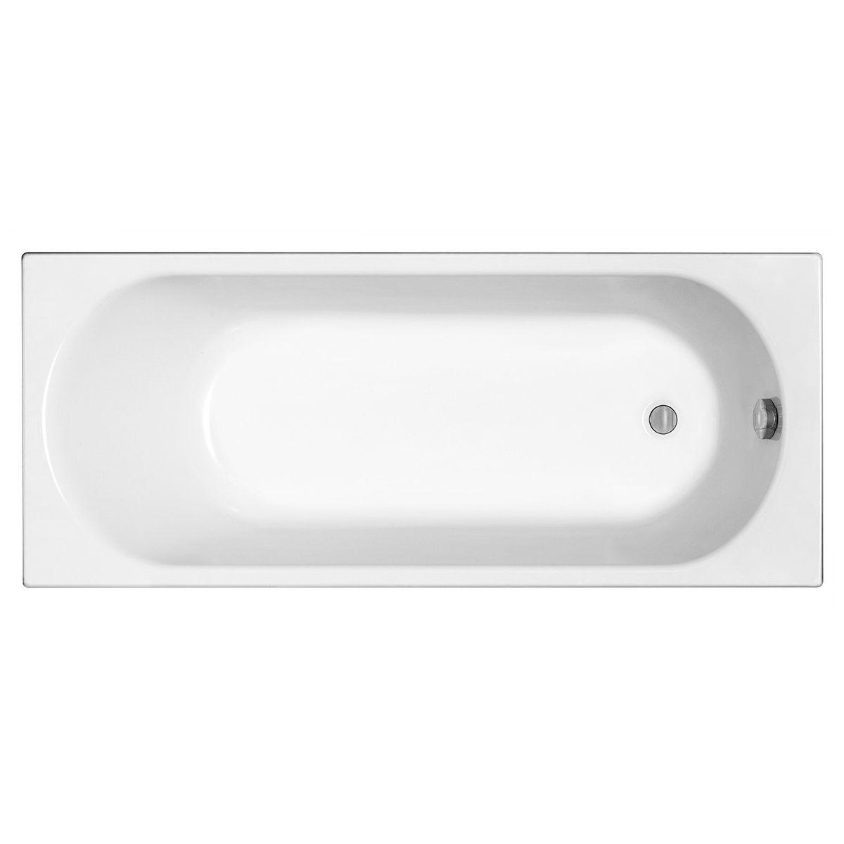 

OPAL PLUS ванна 160*70см прямоугольная, без ножек