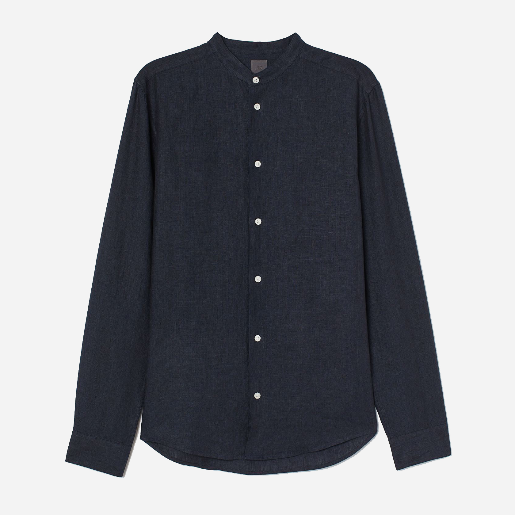

Рубашка H&M 6834131sm L Темно-синяя