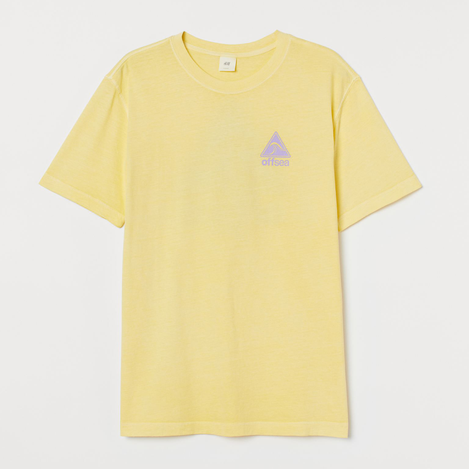 

Футболка H&M 6999231sm  Светло-желтая, Футболка H&M 6999231sm XS Светло-желтая