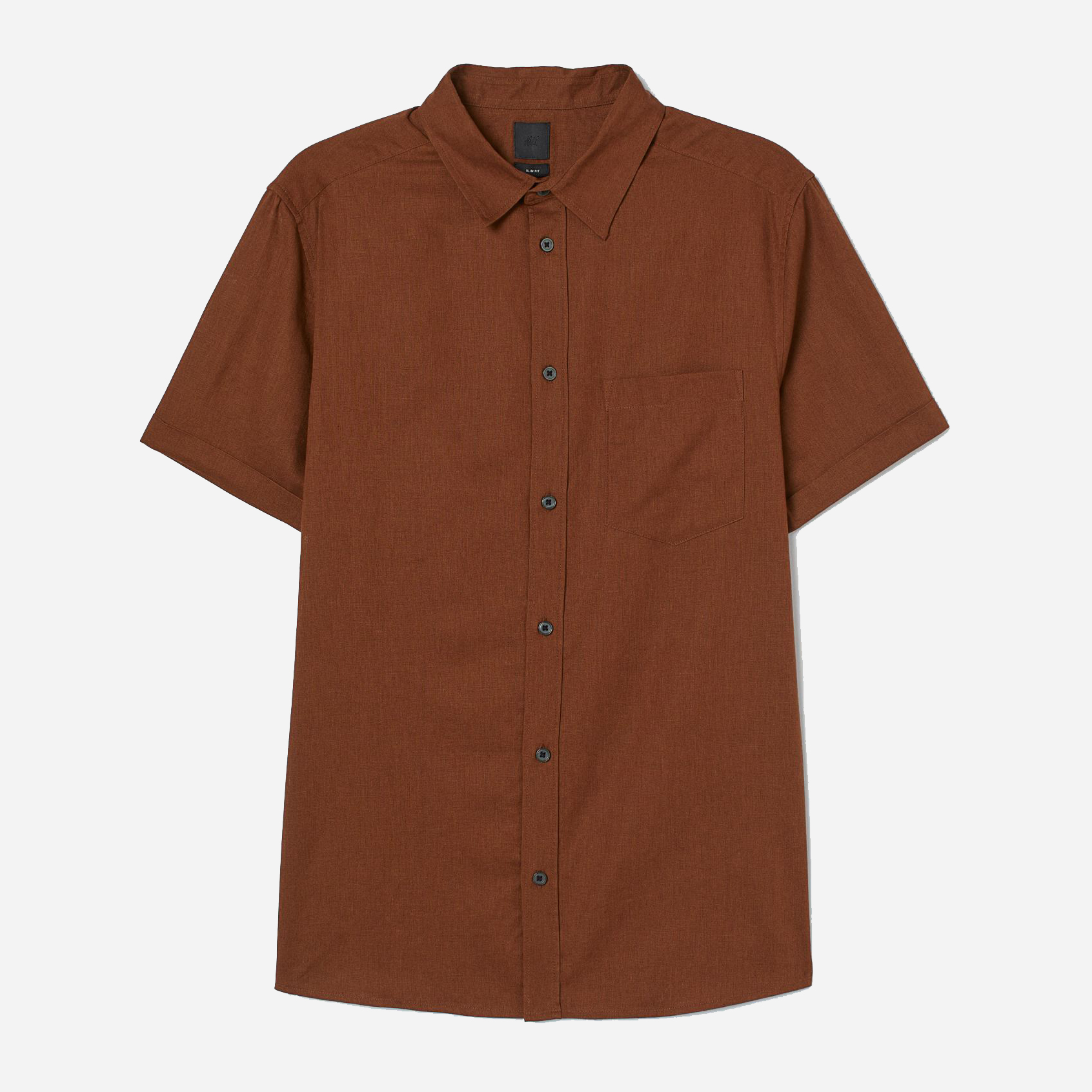 

Рубашка H&M 8057781sm  Коричневая, Рубашка H&M 8057781sm S Коричневая