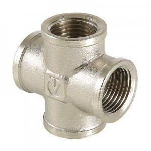 

Крестовина резьбовая Valtec DN 1" равносторонняя (НИКЕЛЬ) VTr.760.N.0006