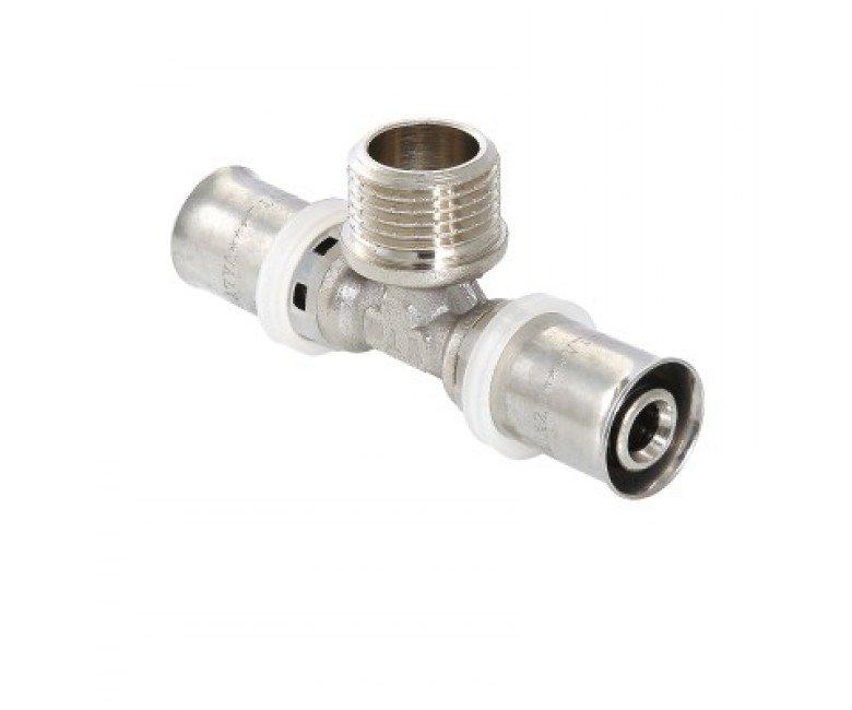 

Тройник (пресс-фитинг) Valtec DN 26x1/2"x26 переходной с наружной резьбой (VTm.233.N.260426)