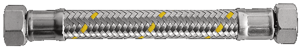 

Шланг газовый Parigi Sicurgas (0,5 м.) 1/2"x1/2" (ВВ) в нержавеющей оплетке (60270)