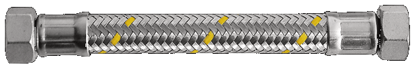 

Шланг газовый Parigi Sicurgas (0,8 м.) 1/2"x1/2" (ВВ) в нержавеющей оплетке (60272)