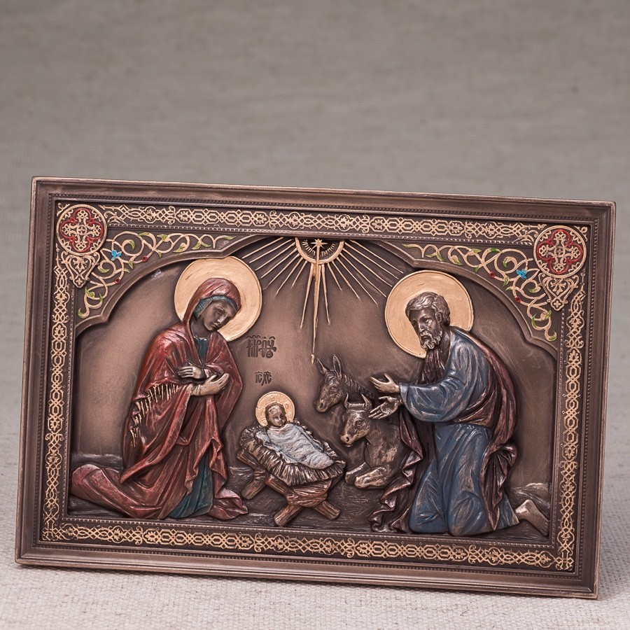 

Картина Biblical Рождение Иисуса 23х15 см