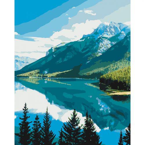

Картина по номерам Горная красота ★★★ Идейка КНО2266 (TC126176)