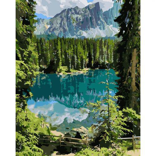 

Картина по номерам Загадочное озеро ★★★★★ Идейка КНО2270 (TC132335)