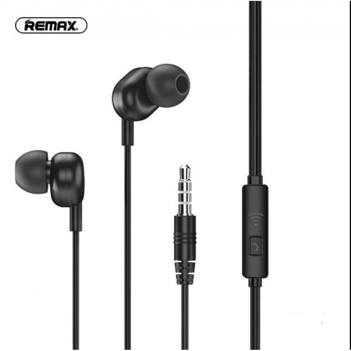 

Наушники REMAX RW-105 Wired Earphone (black)