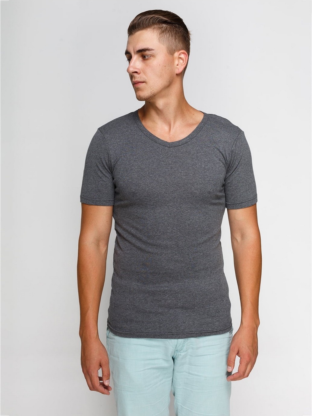 

Футболка Livergy 296914_v_горлов M Темно-серая