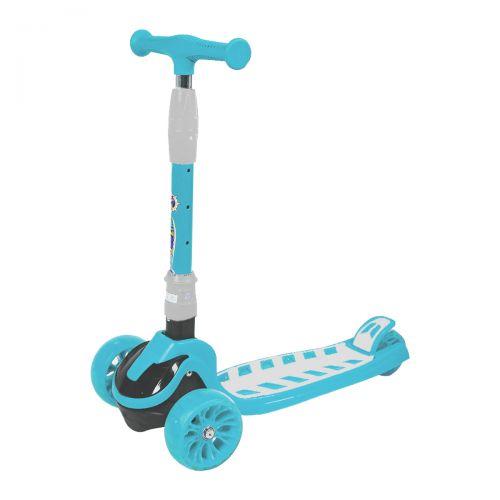 

Самокат трехколесный Scooter голубой GS-0037