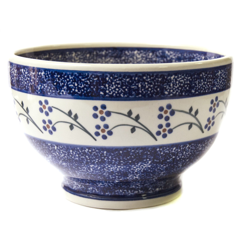 

Салатница на ножке японская 18 Cobalt shine