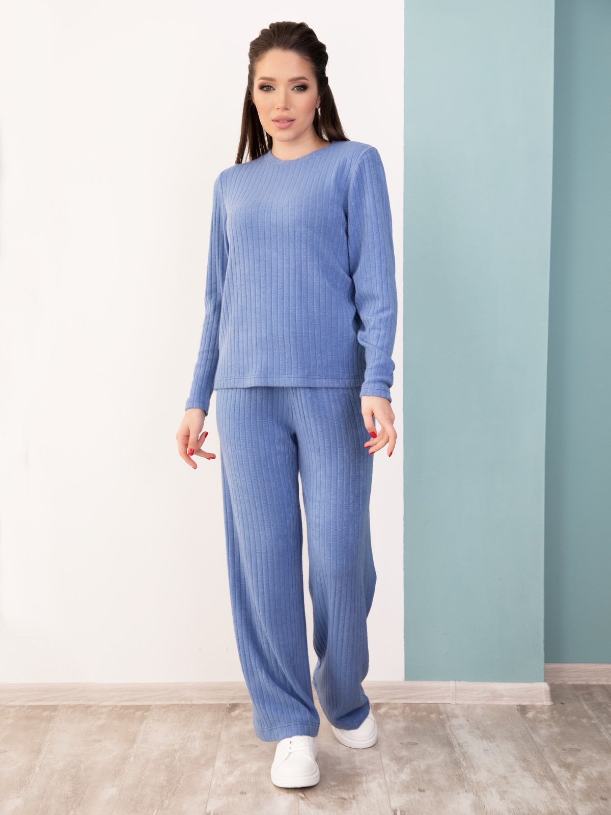 

Костюм (кофта + брюки) ISSA PLUS 12531 XL Голубой