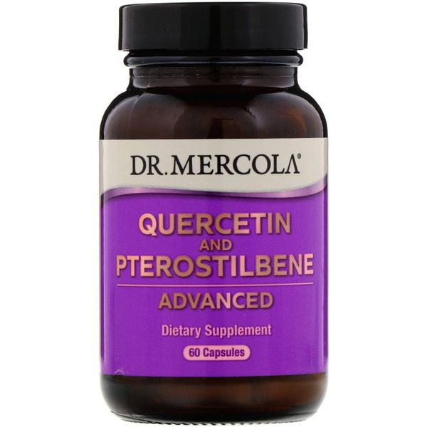 

Кверцетин и птеростильбен Quercetin And Pterostilbene Advanced Dr. Mercola 60 Капсул (DM053)