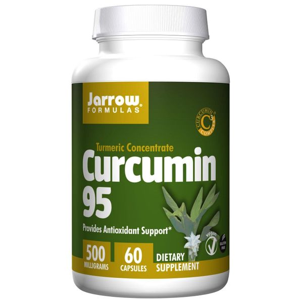 

Куркумин Curcumin 95 Jarrow Formulas 500 мг 60 капсул (JF020)