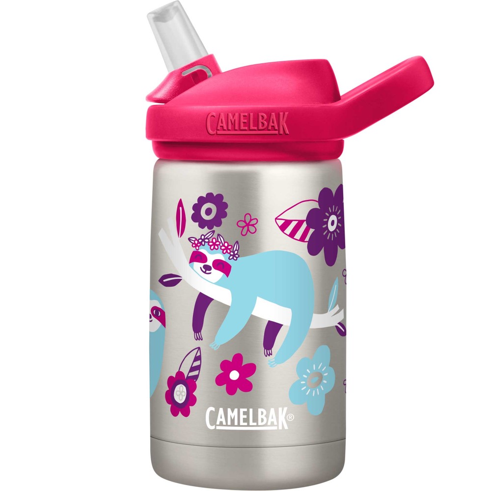 

Термофляга (бутылка) для воды CamelBak Eddy+ Kids SST Vacuum Insulated 12oz, Flowerchild Sloth (0,35 л)