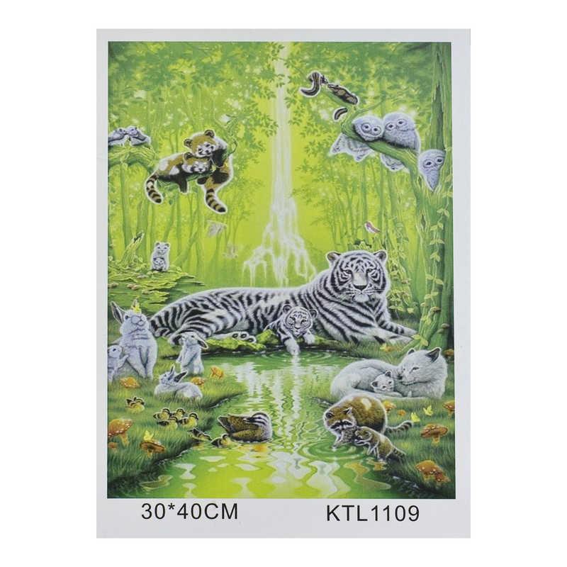 

Картина по номерам KTL 1109 (30) в коробке 40х30