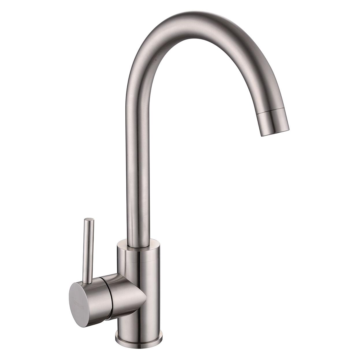 

LOTTA смеситель для кухни 55401-SS, сталь, 35 мм