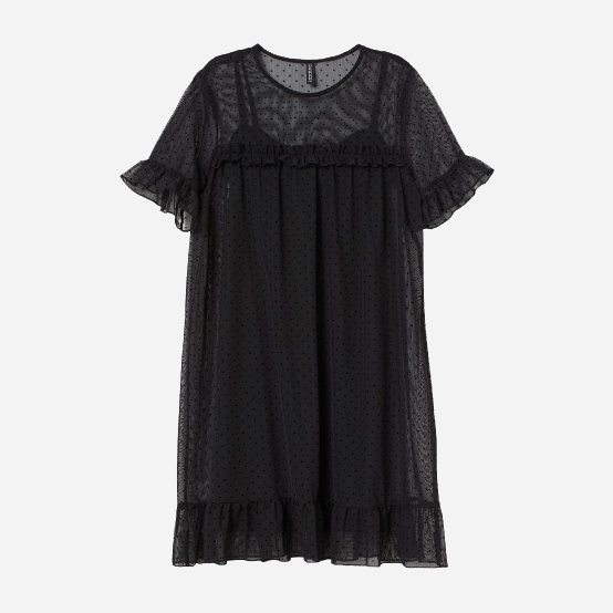 

Платье H&M 1404-8629561 S Черное
