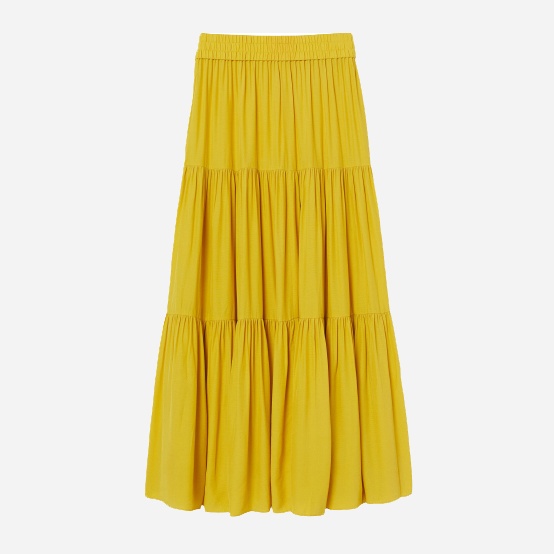 

Юбка H&M 1704-861171 S Желтая
