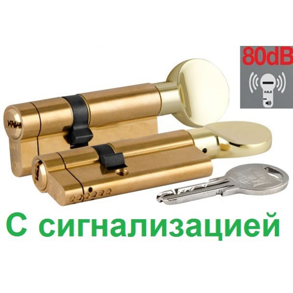 

Цилиндр Kale 164 ASM 76мм. латунь с поворотником