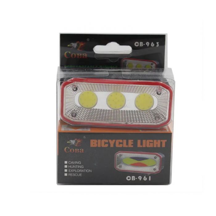 

Фонарик велосипедный аккумуляторный LED Сова CB-963