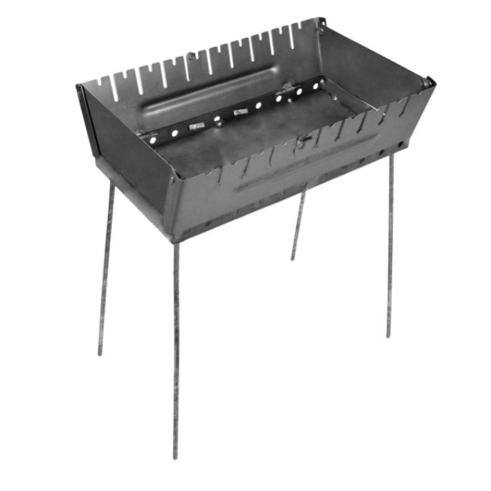 

Раскладной мангал чемодан B&B Металл 2 мм на 10 шампуров