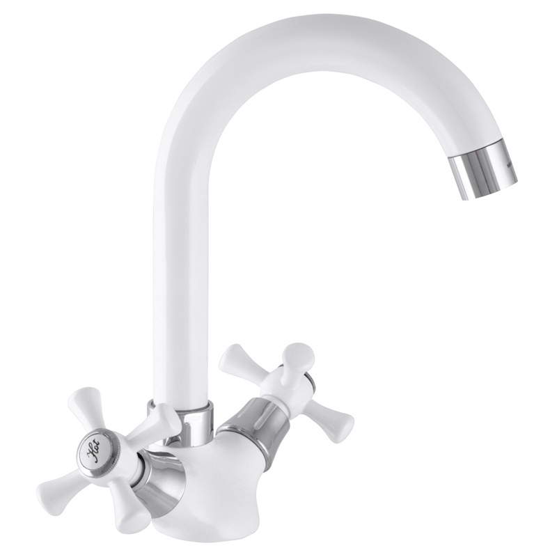 

Кухонный смеситель MIXXUS Omega 275 (MI2767), белый