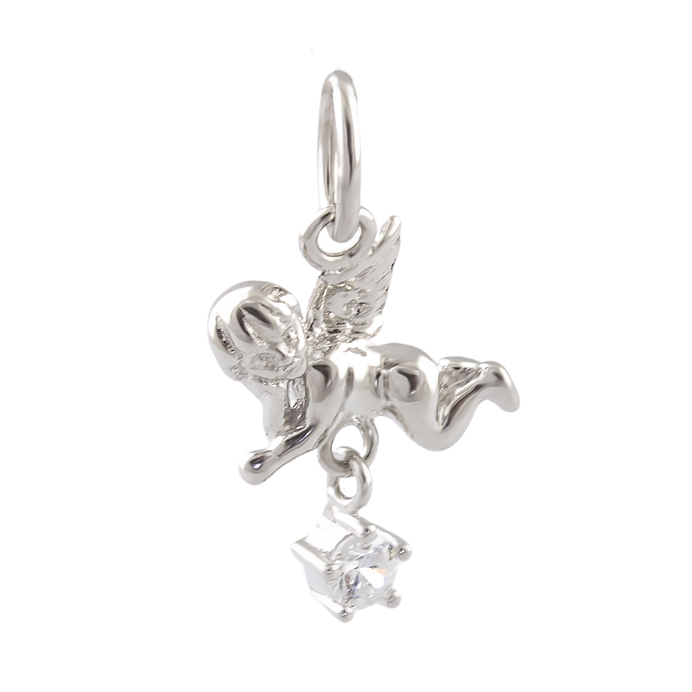 

Срібна підвіска 925 проби 1,1 г з кристалом Swarovski 0,5 карат Silvex925