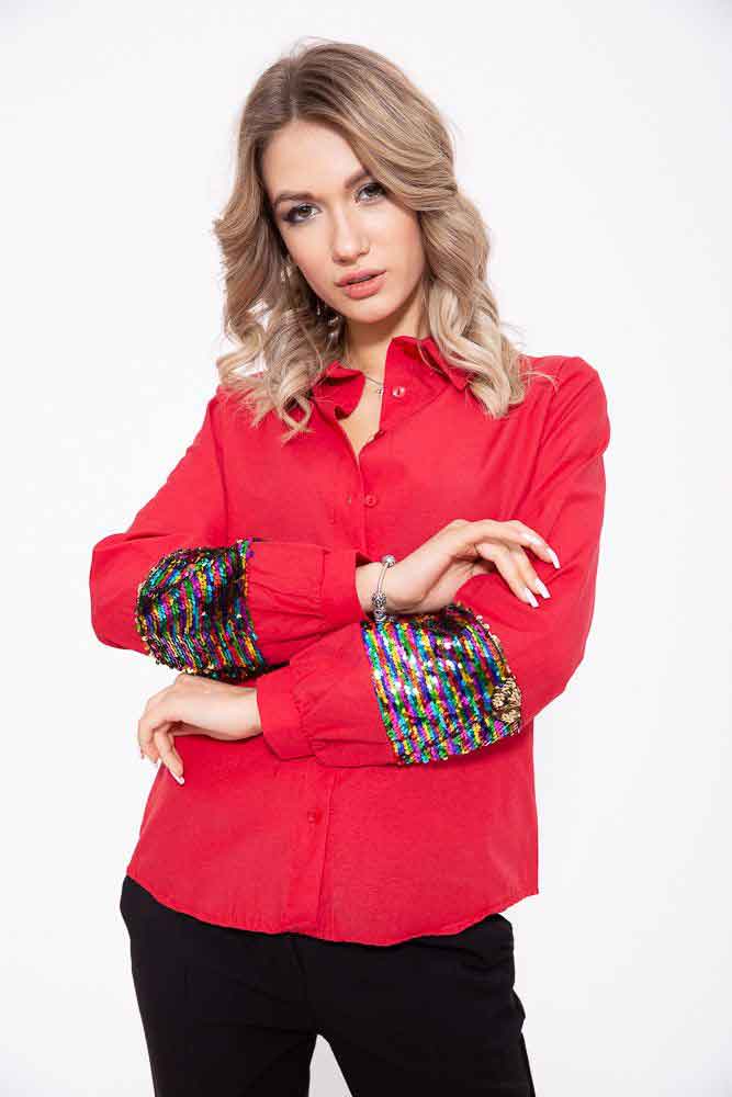 

Рубашка женская 103R070 цвет Красный S