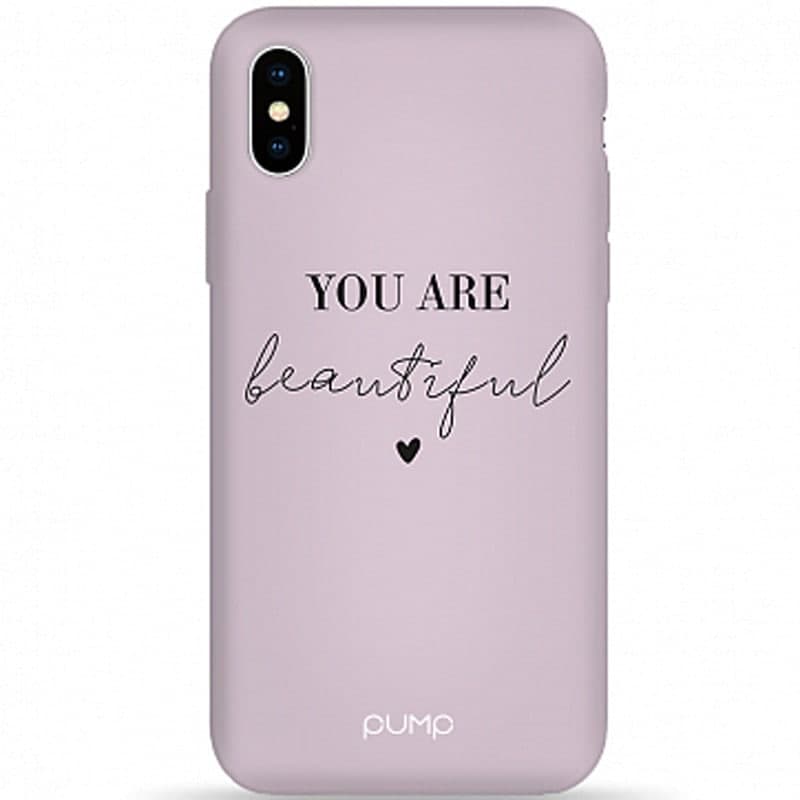 

Чехол Pump Silicone Minimalistic для Apple iPhone X / XS (5.8") You Are Beautifull Без бренда