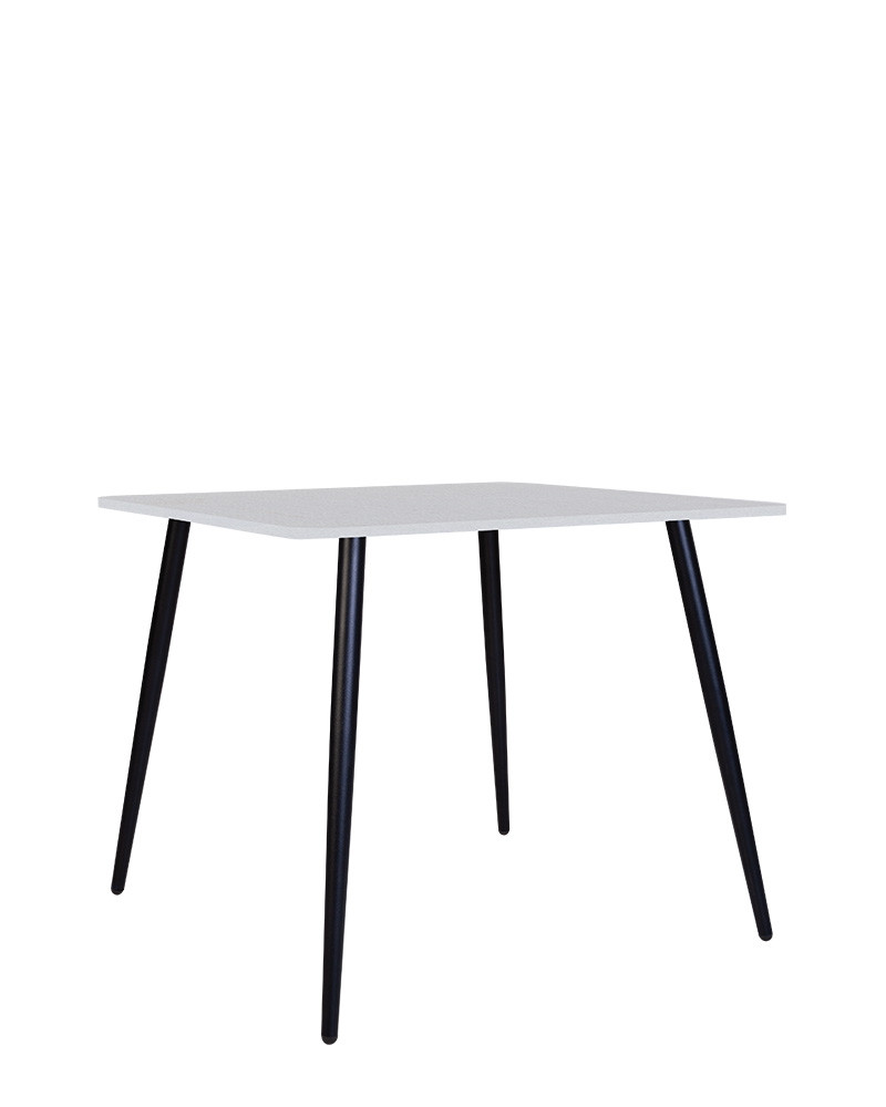 

Стол обеденный металл/ДСП MODERN LITE H18 70 рама в цвете черный Новый стиль серый