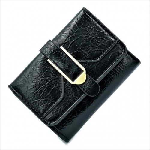 

Женский мини кошелёк Weatro 1240-black Чёрный