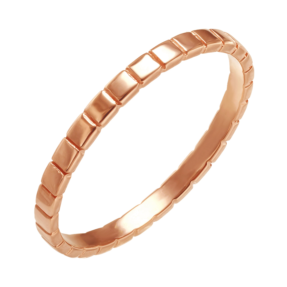 

Обручальное кольцо в красном золоте 000063859 16.5 размера