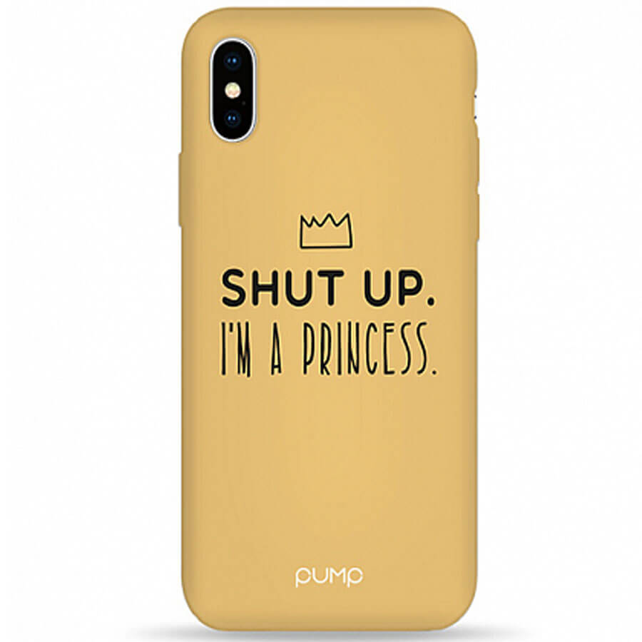 

Чехол Pump Silicone Minimalistic для Apple iPhone X / XS (5.8") I'm a Princess Без бренда