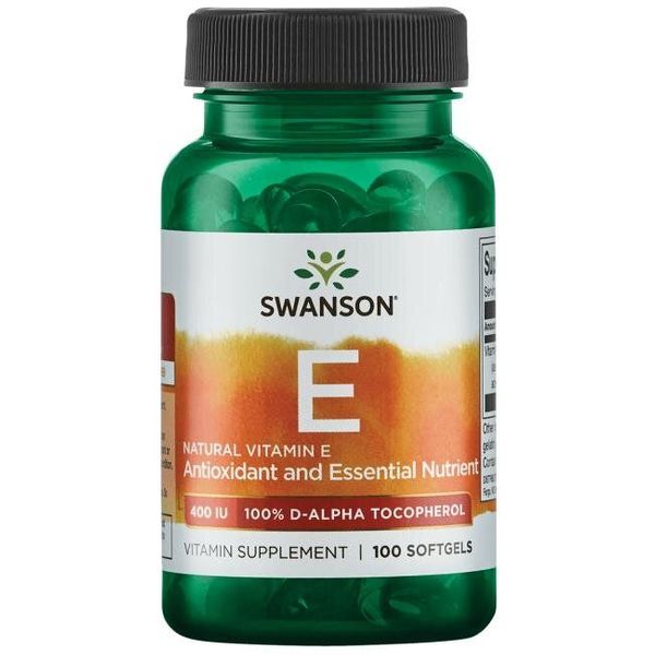 

Витамин Е Vitamin E Swanson 400 МЕ 100 капсул (SW172)