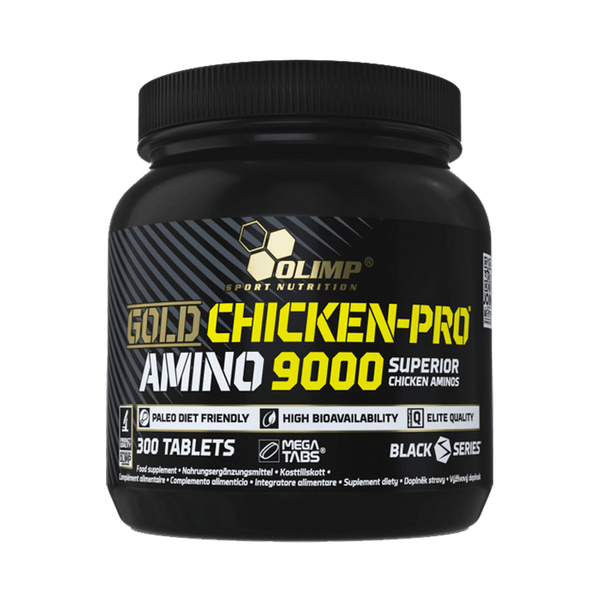 

Аминокислотный комплекс Gold Chiken-Pro Amino 9000 Mega Tabs Olimp Nutition 300 таблеток (OLN074)