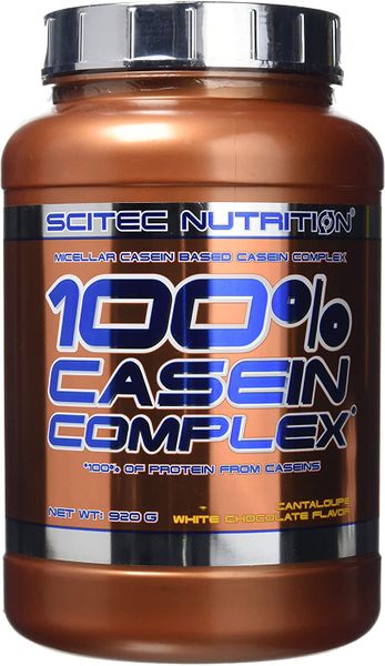 

Казеин 100% Casein Complex Scitec Nutrition дыня канталуп белый шоколад 920 г (SN093)