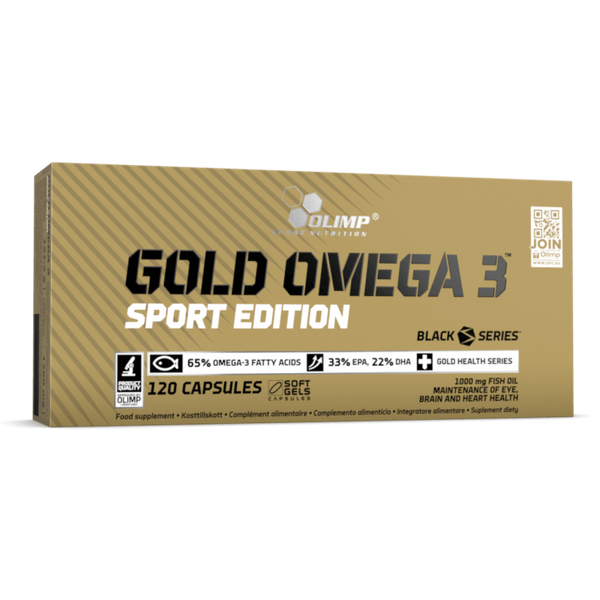 

Омега 3 рыбий жир Gold Omega Sport Edition Olimp Nutition 120 капсул (OLN045)