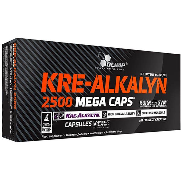 

Креатин Kre-Alkalyn 2500 Mega Caps Olimp Nutition 120 капсул (OLN049)