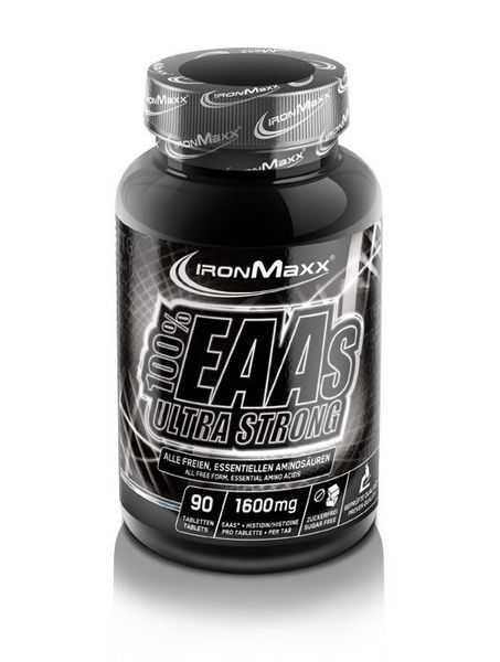 

Аминокислотный комплекс 100% EAA Ultra Strong IronMaxx 90 таблеток (IM001)
