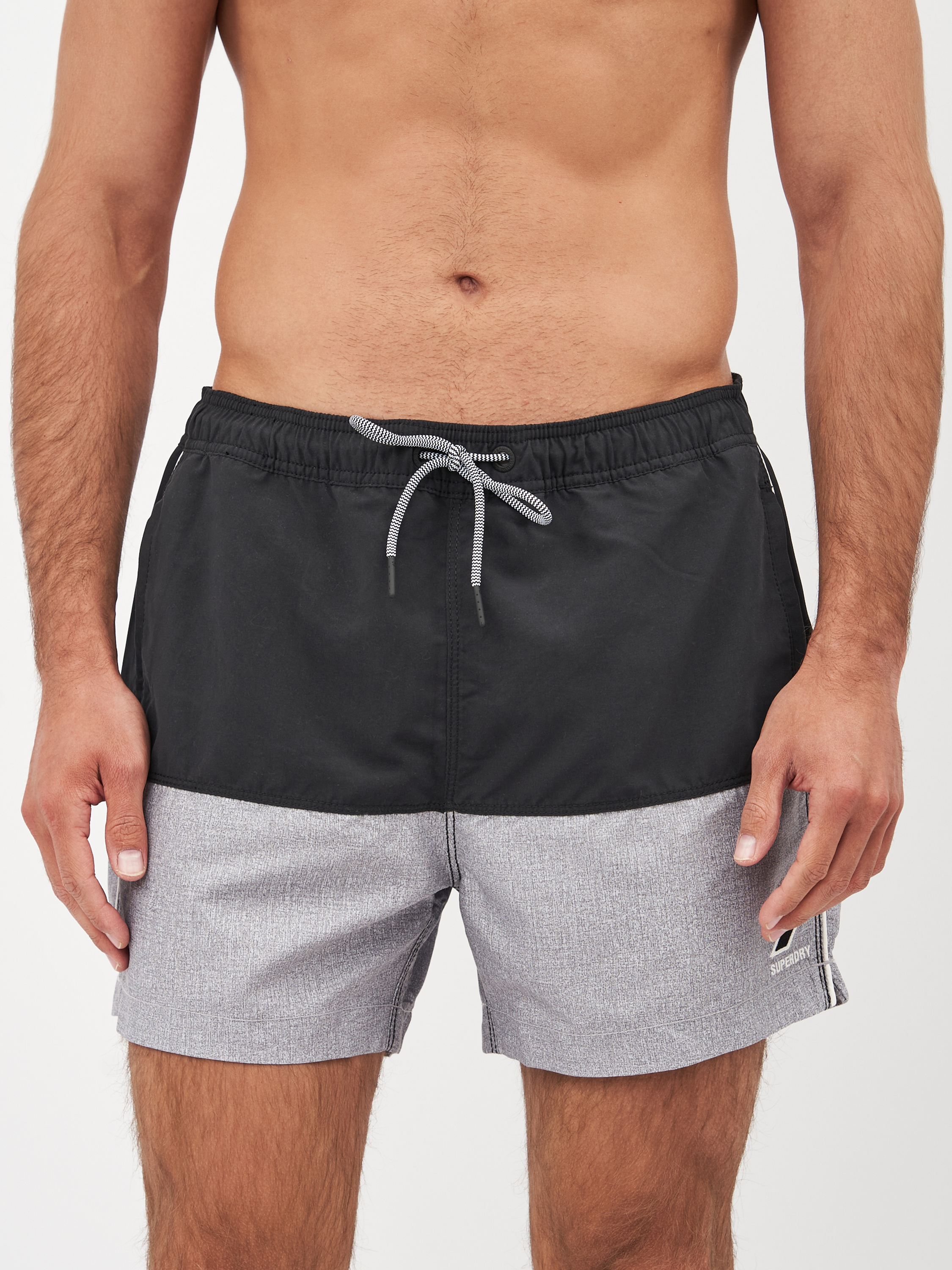 

Шорты пляжные Superdry M3010149A-NLN XL Black/Grey Marl